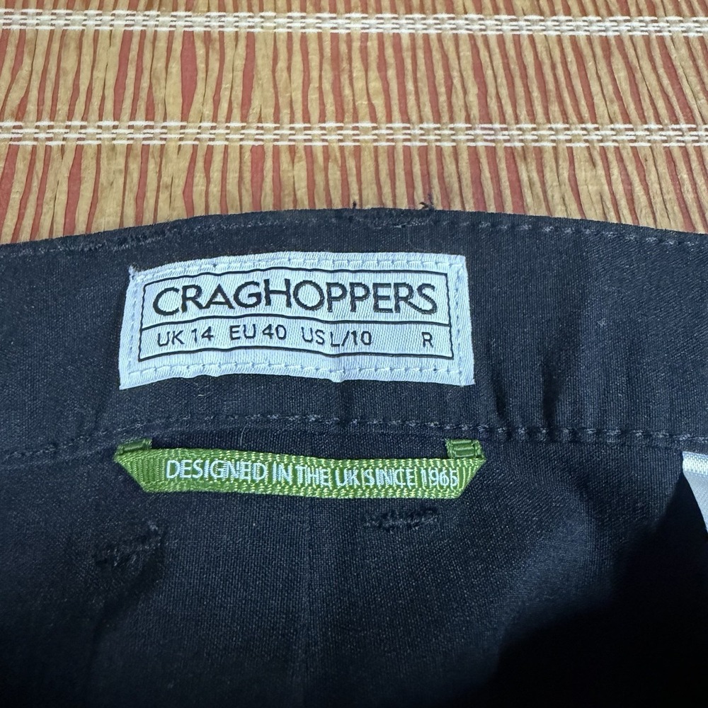 Craghoppers Women's Grey Prostretch Walking / Hiking Trousers UK 14 - Picture 3 of 7